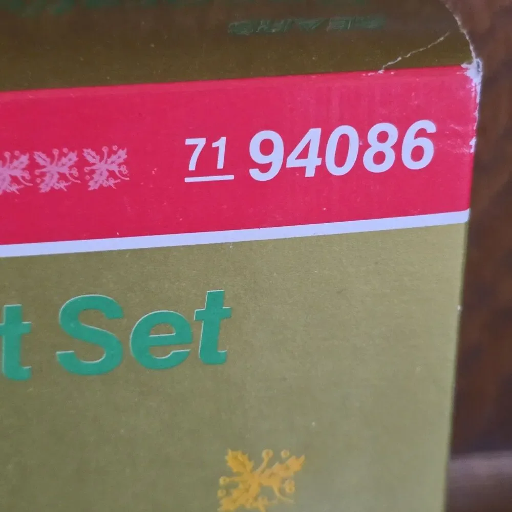 Vintage Sears Christmas Tree Light Set 30 Double Star Reflectors 36